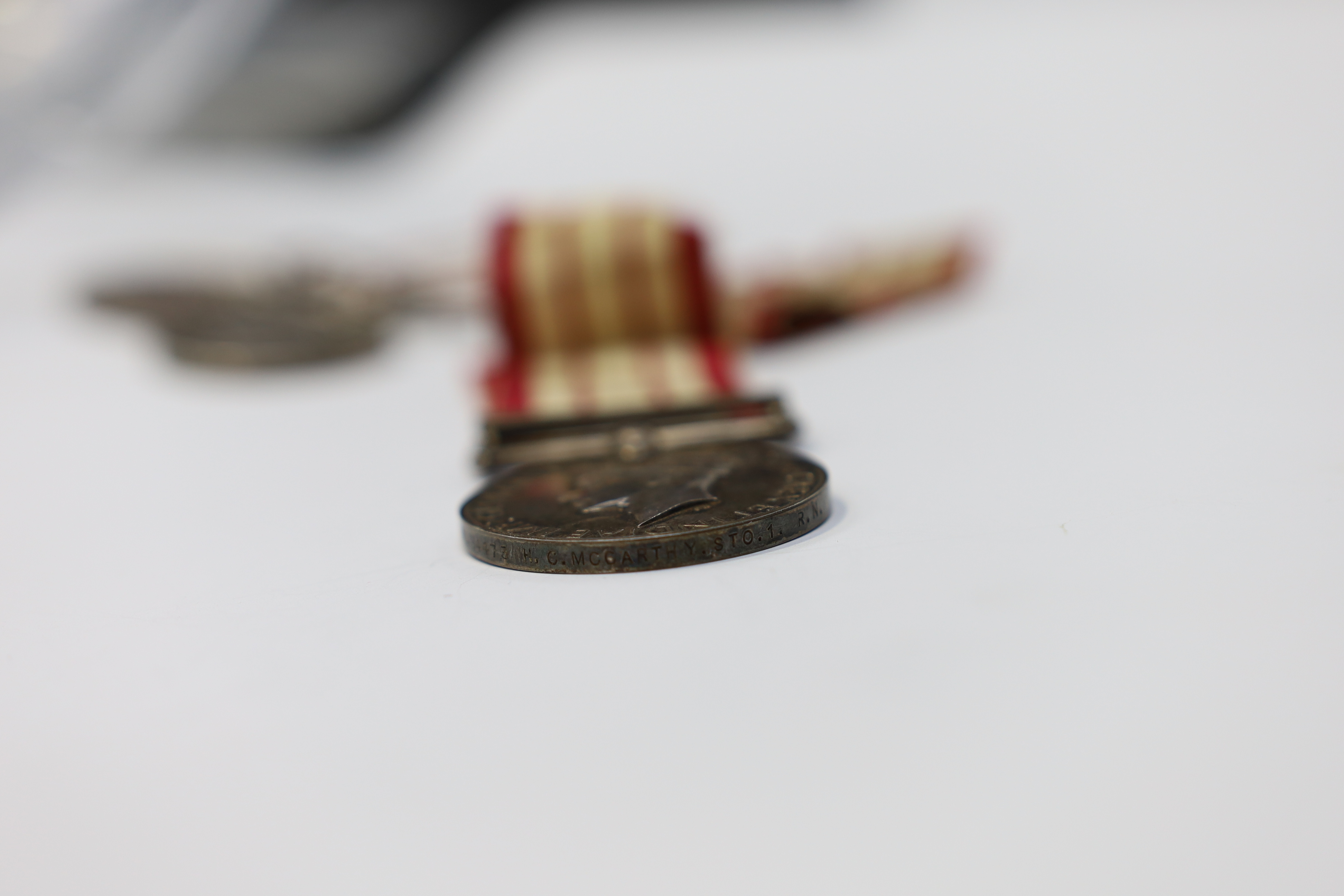 Three George VI Royal Navy General service medals awarded to